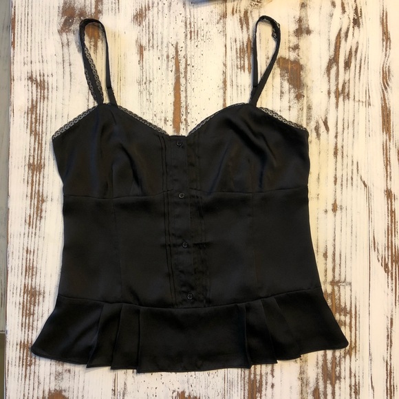 Ann Taylor LOFT black top - Picture 2 of 4
